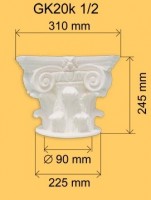 Kolumn S�ulendeckel GK20K 1/2