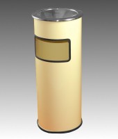 Standascher 30l Vanillegelb Deckel