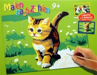 Malen nach Zahlen Katze