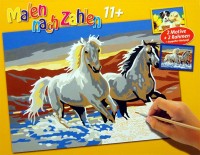 Malen nach Zahlen Pferde