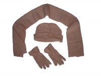 Winter Fleece Set 4teilig beige