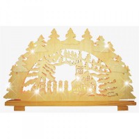 Schwibbogen  Haus im Wald 