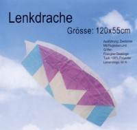Lenkdrachen 120x55cm