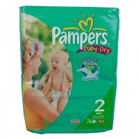 Pampers BabyDry 76er Gr.2