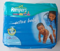 Pampers ActiveBaby 34er Maxi Gr.4