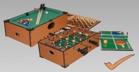 Mini Tischspielset 5 in 1