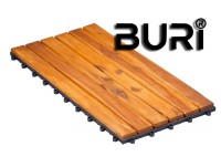 1,8 m�BURI� Holzfliese 60x30 Akazienholz (m�=29,95�)