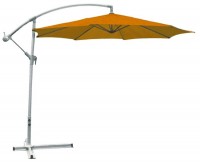 Alu Ampelschirm Deluxe terrakotta 300 cm