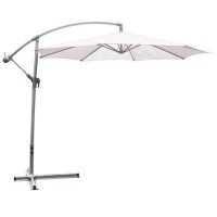 Deluxe Ampelschirm Durchmesser 3m weiss