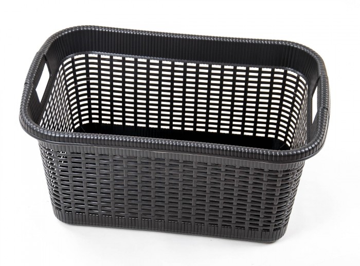 Wäschekorb Rattan Optik ca. 20 L Wanne Wäschekorb Wäschewanne