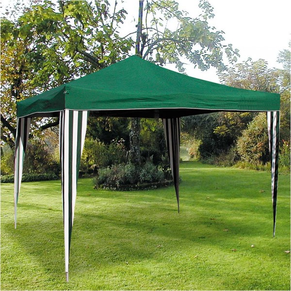 Ruck Zuck Pavillon Klappbar 3X3M GRÜN Partyzelt Gartenpavillon ...