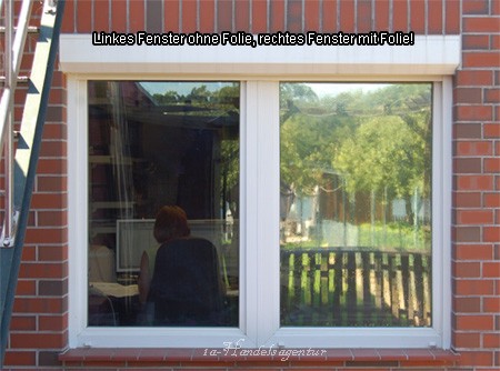 2-81EUR-1qm-Fensterfolie-spiegelnde-Sichtschutz-Folie-selbstklebend-chrom-neu
