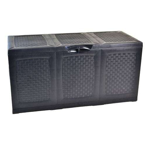 Anthrazit Kissentruhe Auflagenbox Box Auflagenbox