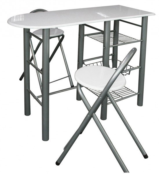 Bartisch mit 2 Stühlen Küchenbar Minibar Tisch Neu B-Ware mit ... Bartisch mit 2 Stühlen Küchenbar Minibar Tisch Neu B-Ware mit ...
