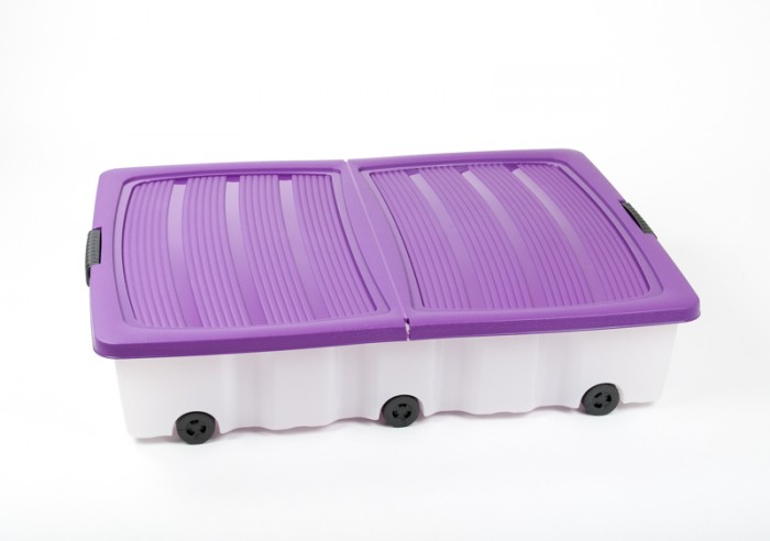 Rollenbox mit Klappdeckel Rollbox Box Aufbewahrungsbox Kiste