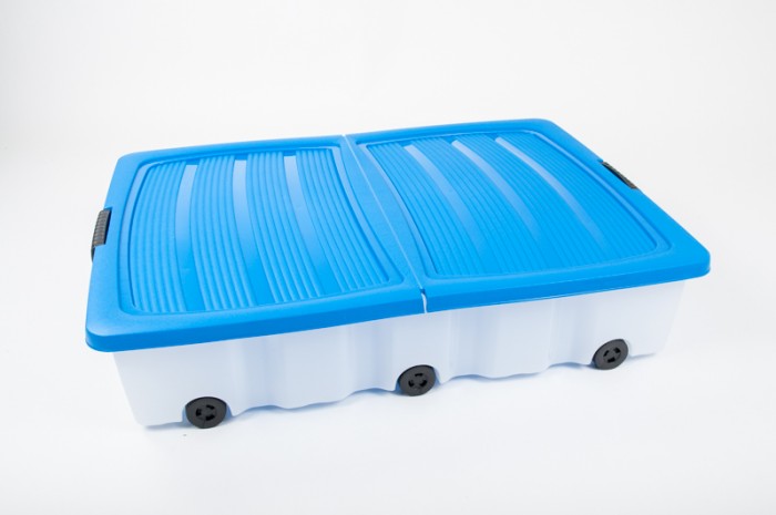 Rollenbox mit Klappdeckel Rollbox Box Aufbewahrungsbox Kiste