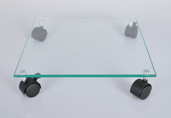 Rollwagen mit 4 Rollen Glas Pflanzenroller Blumenroller Rolluntersetzer