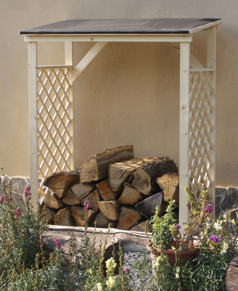 Kaminholzregal Brennholzregal Holz Regal Holzablage Kamin Holzregal