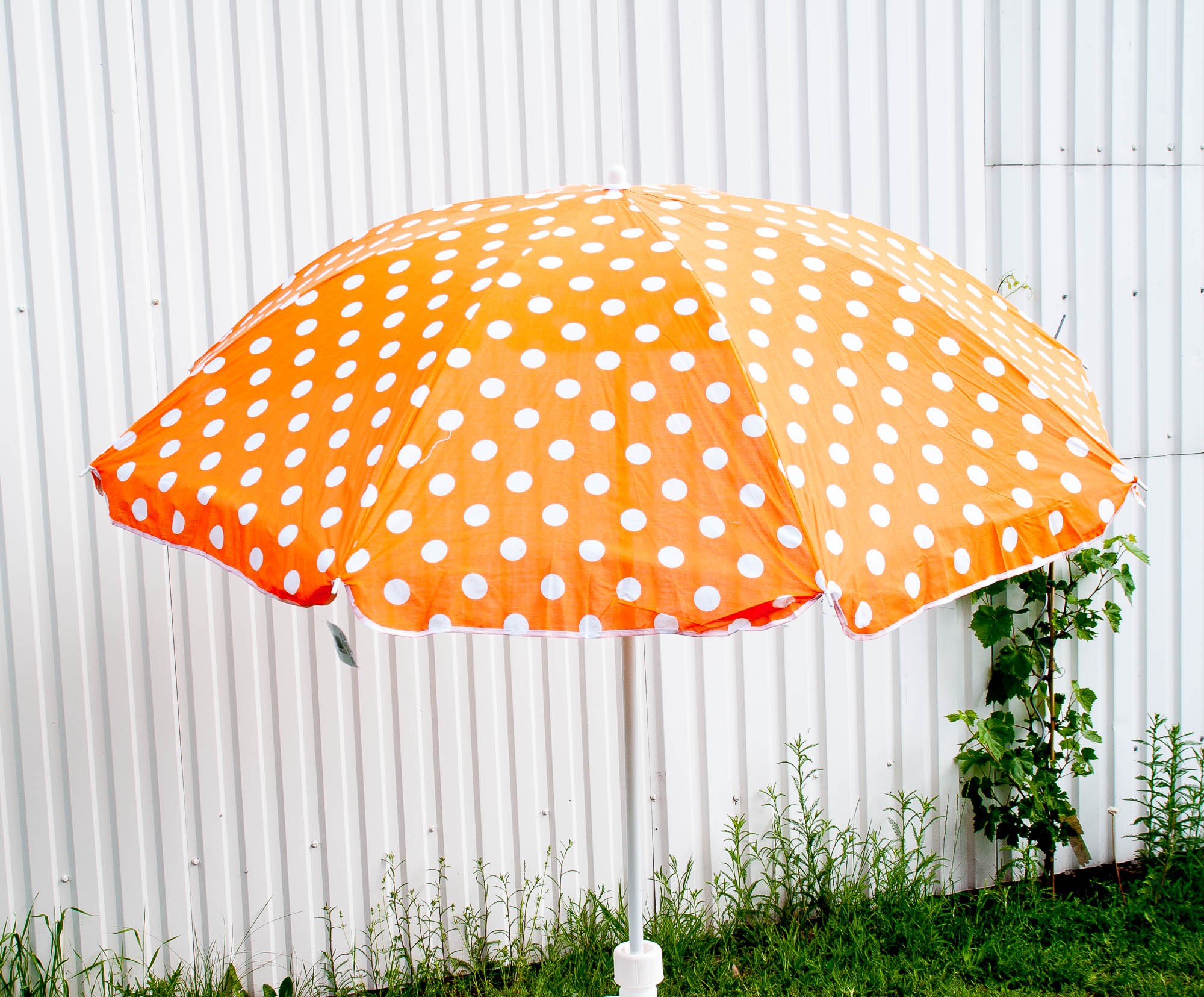 Baumwoll Sonnenschirm 200cm diverse Farben Sonnenschutz Gartenschirm