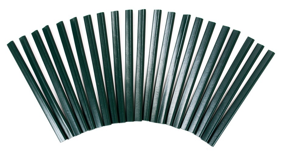 20 PVC Klemmleisten für Sichtschutz Klemmschienen Zaunblende 20 PVC Klemmleisten für Sichtschutz Klemmschienen Zaunblende